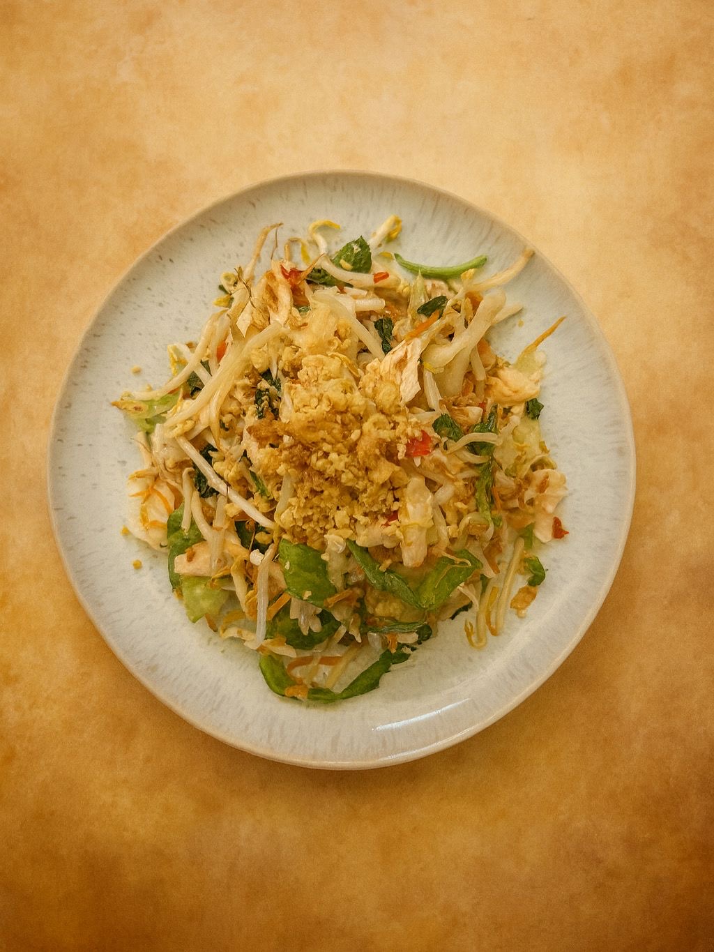 Bouillon Pho aux raviolis et porc effiloché